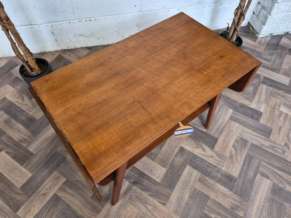 Vintage Mid-Century Dropleaf Teak Coffee Table Scandi Danish Retro MCM