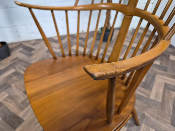 Vintage Ercol Chairmakers Arm Chair Model 472 Golden Dawn Mid-Century Retro