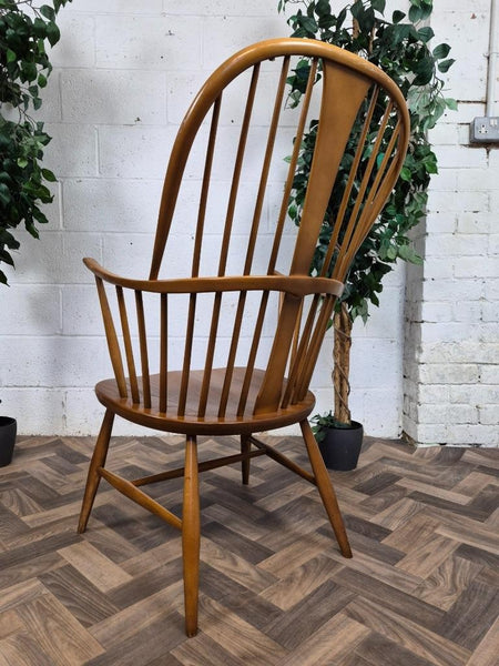 Vintage Ercol Chairmakers Arm Chair Model 472 Golden Dawn Mid-Century Retro