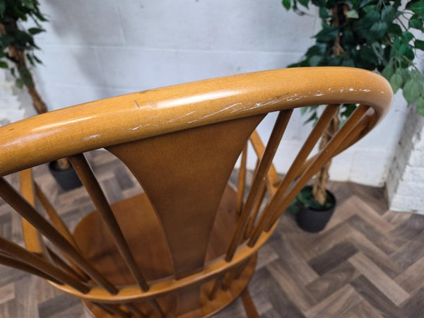 Vintage Ercol Chairmakers Arm Chair Model 472 Golden Dawn Mid-Century Retro