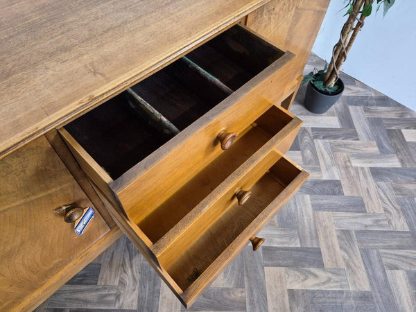 Vintage CC41 1940's Walnut Compact Sideboard Scandi Retro MCM