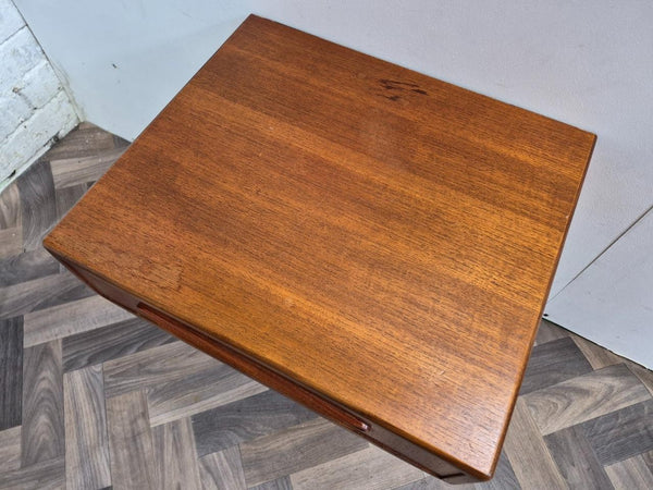 Pair Of Vintage Mid-Century G Plan Fresco Teak Bedside Floating Tables Retro MCM