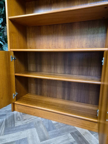 Vintage Mid-Century Jesper Danish Teak Tall Bookcase Shelf Unit