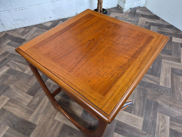 Vintage Mid-Century G Plan Astro Teak Side Table With Drawer