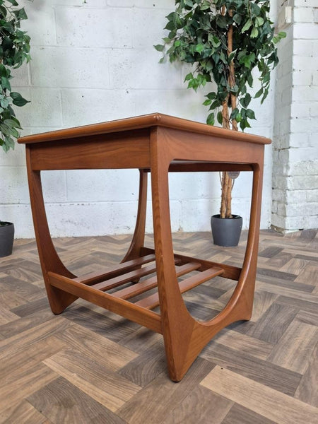 Vintage Mid-Century G Plan Astro Teak Side Table With Drawer
