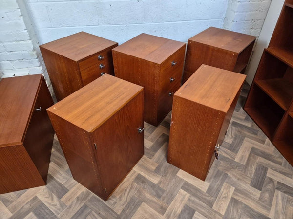 Vintage Mid-Century Finn Juhl For France & Son Danish Teak Modular Wall System