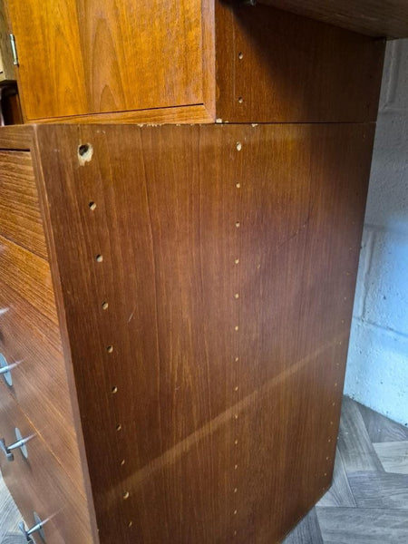 Vintage Mid-Century Finn Juhl For France & Son Danish Teak Modular Wall System