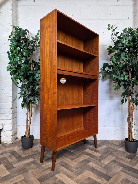 Vintage G Plan Fresco Teak Tall Bookcase Mid-Century Retro