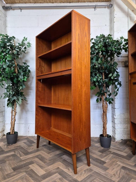 Vintage G Plan Fresco Teak Tall Bookcase Mid-Century Retro
