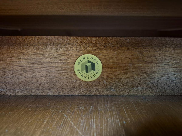 Vintage Mid-Century Meredew Blonde Oak 7 Drawer Sideboard Scandi Retro