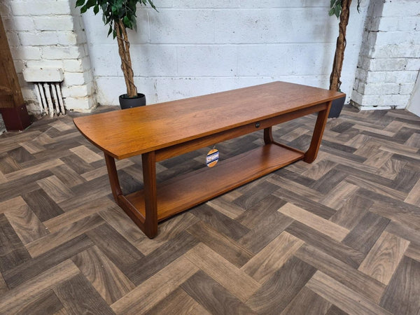 Vintage Mid-Century Myer Teak Coffee Table Scandi Retro Danish MCM