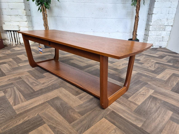 Vintage Mid-Century Myer Teak Coffee Table Scandi Retro Danish MCM
