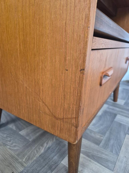 Vintage G Plan Fresco Teak TV Media Stand Mid-Century Retro