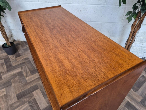 Vintage Nathan Squares Teak Media Sideboard Cabinet Mid-Century Scandi Retro