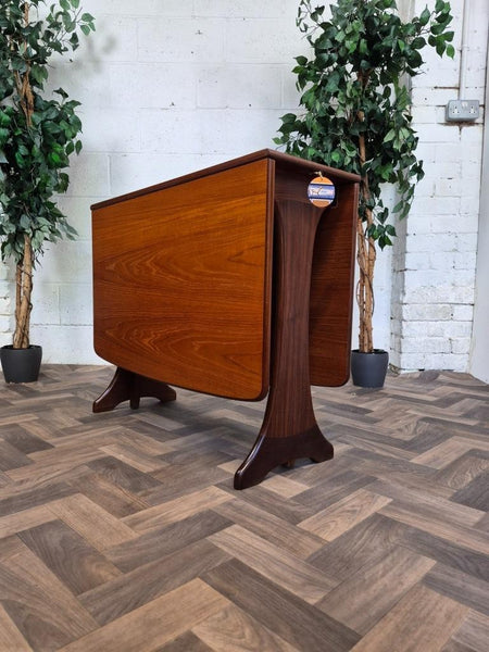 Vintage G Plan Fresco Teak Dropleaf Dining Table Mid-Century Scandi Retro
