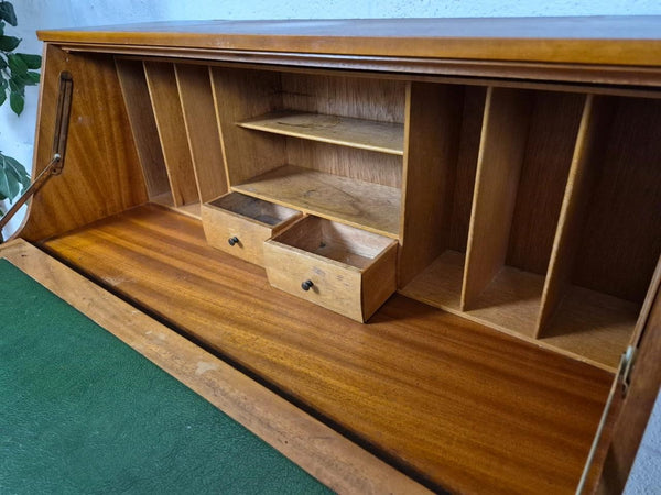Vintage Mid-Century Sutcliffe Teak Bureau Home Office Desk Danish Scandi Retro