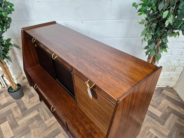 Vintage Mid-Century G Plan Librenza Tola & Black Sideboard 1960's Scandi Retro