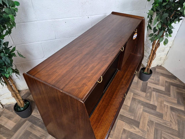 Vintage Mid-Century G Plan Librenza Tola & Black Sideboard 1960's Scandi Retro