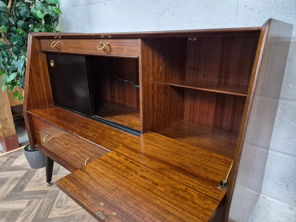 Vintage Mid-Century G Plan Librenza Tola & Black Sideboard 1960's Scandi Retro