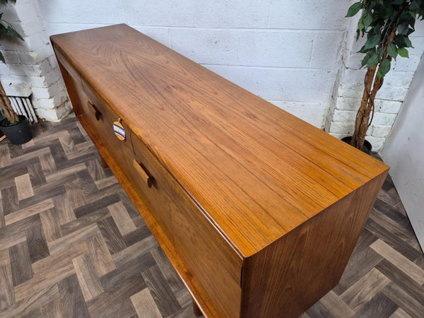 Vintage Mid-Century White & Newton Teak Sideboard Scandi Danish Retro MCM