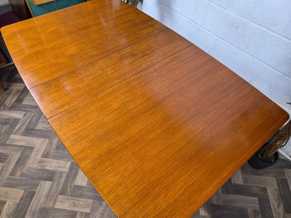 Vintage Mid-Century McIntosh Teak Dropleaf Gateleg Dining Table Retro Scandi MCM