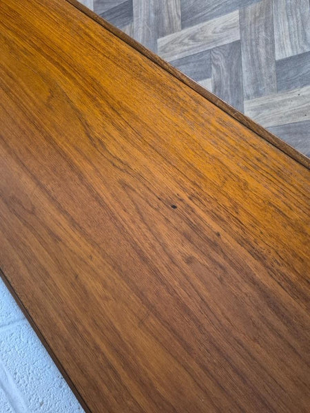 Vintage Mid-Century Long Teak Coffee Table Scandi Danish Retro MCM