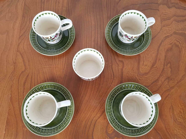 Vintage 1960's Palissy Contessa Tea Set 9 Pieces