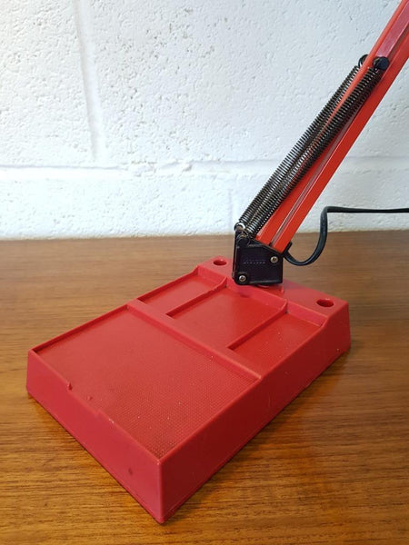 Vintage Mid-Century Red Anglepoise Desk Lamp Retro